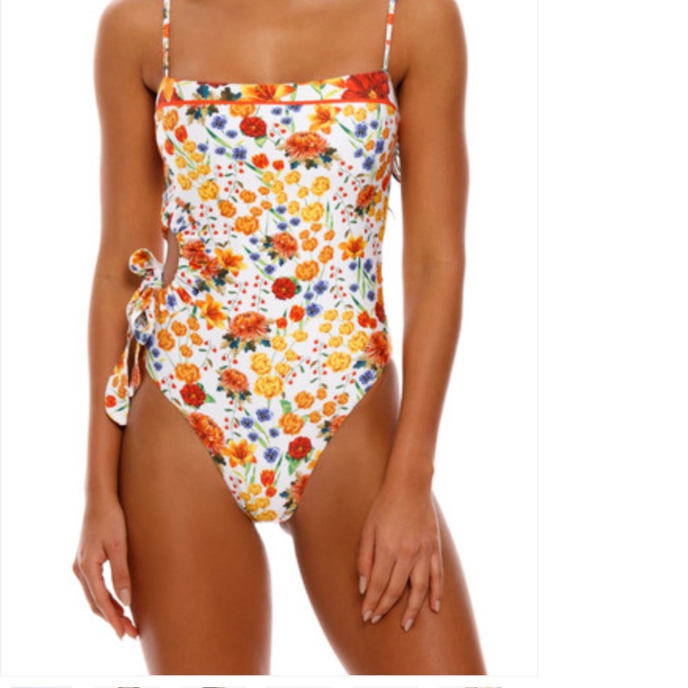 Agua Bendita Esme one-piece swimsuit Large not tags worn once
